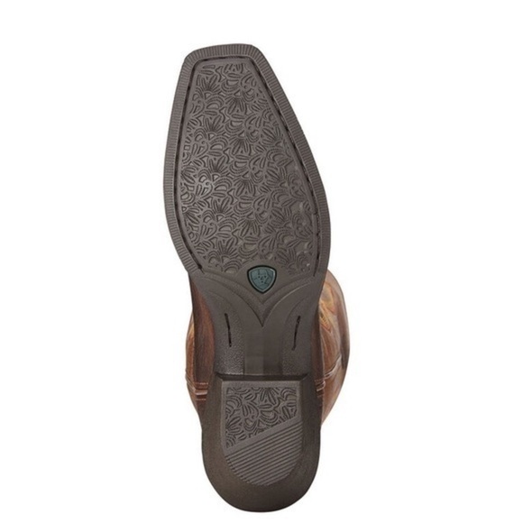 ✨NWT Ariat Round Up Square Toe II Western Boot 🥾 Cowboy 🤠 - 8 - Picture 3 of 13